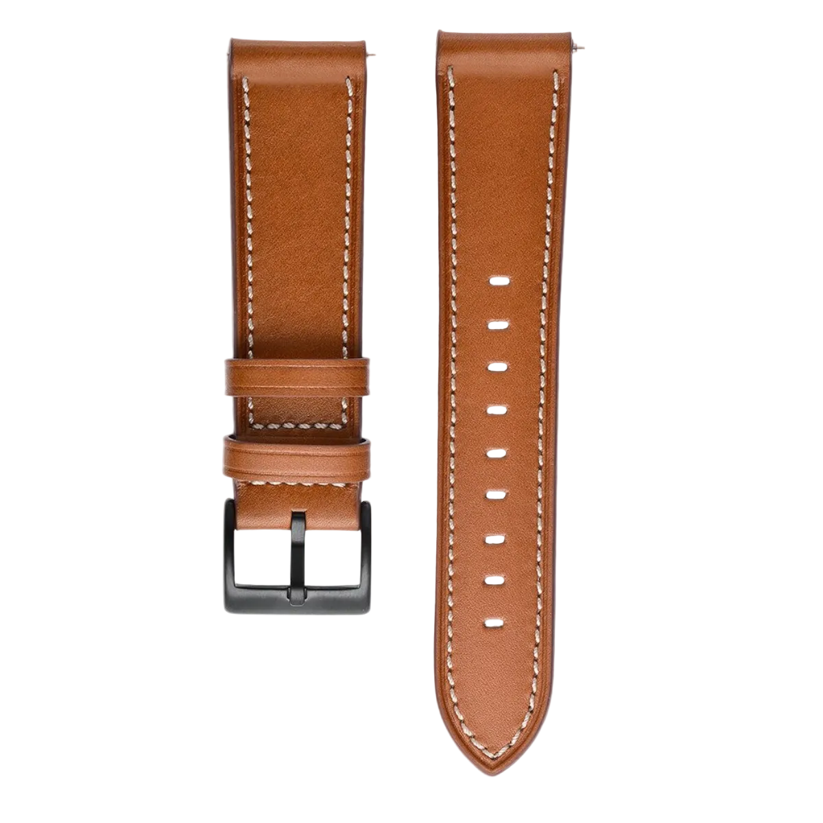 Cinturino in pelle marrone