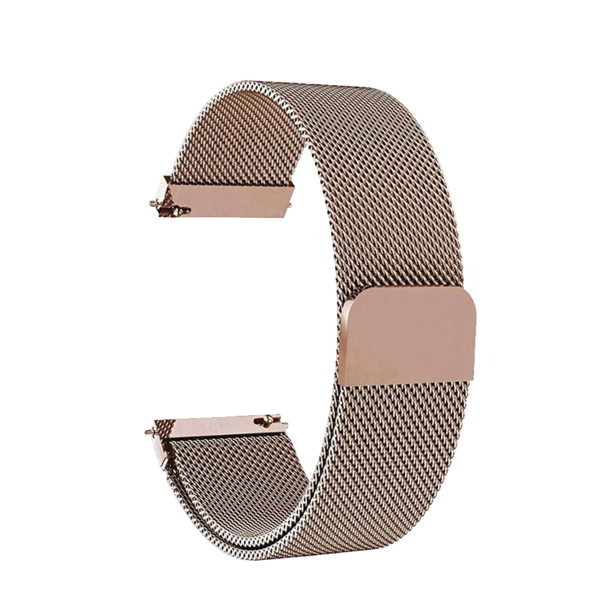 Cinturino a maglia milanese oro rosa