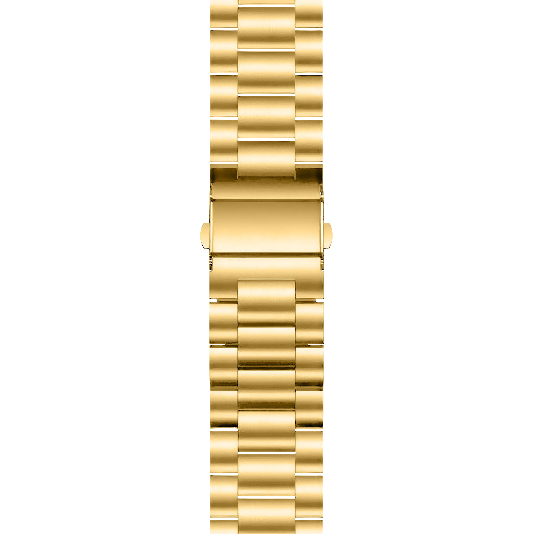 Bracciale a acciaio oro