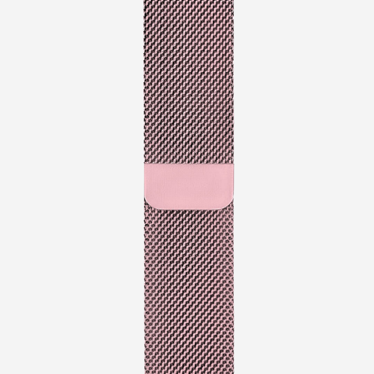 Cinturino a maglia milanese rosa