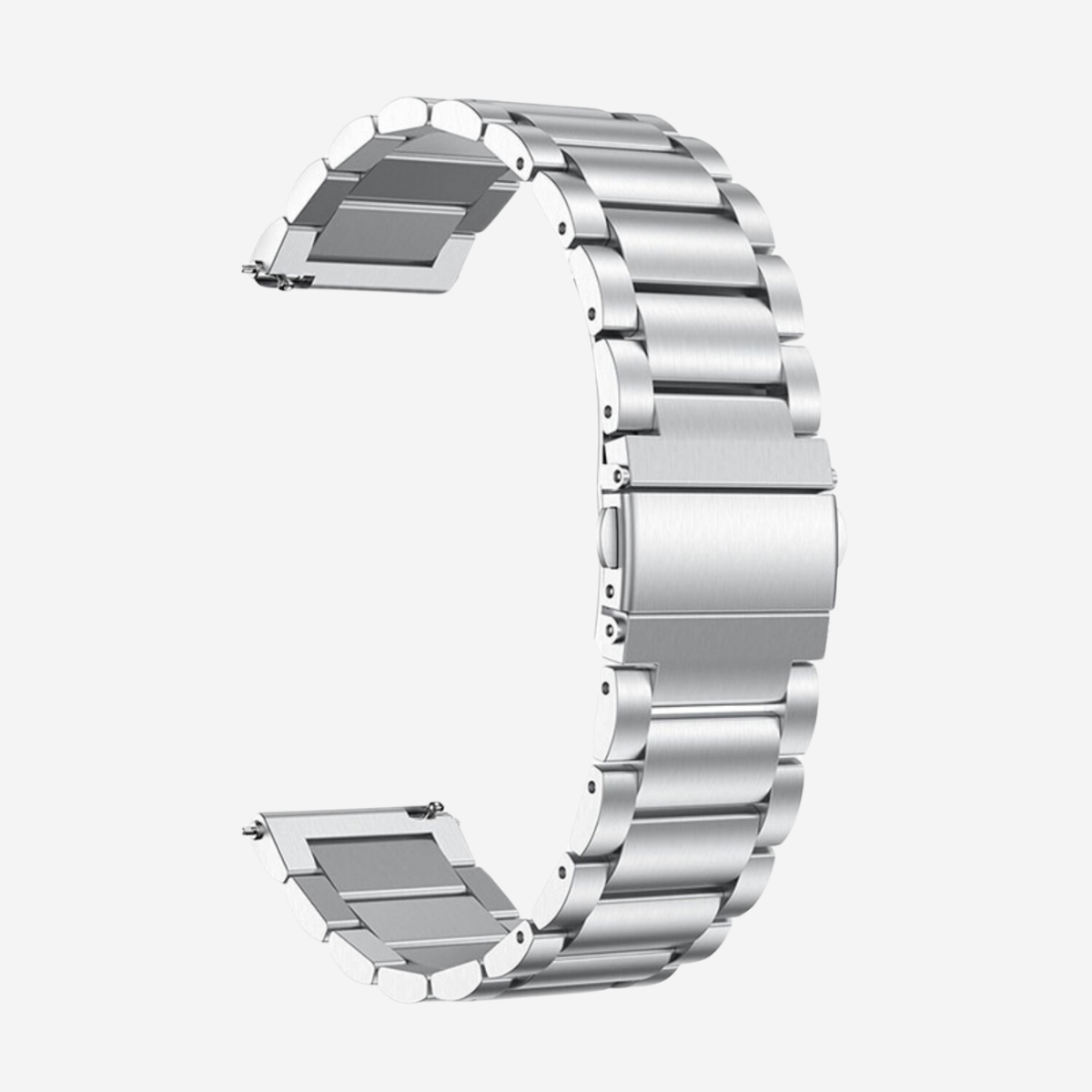 Bracciale a acciaio argento