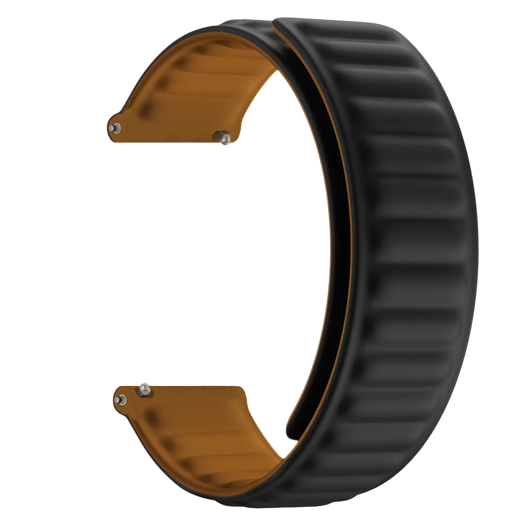Cinturino a maglie magnetiche nero
