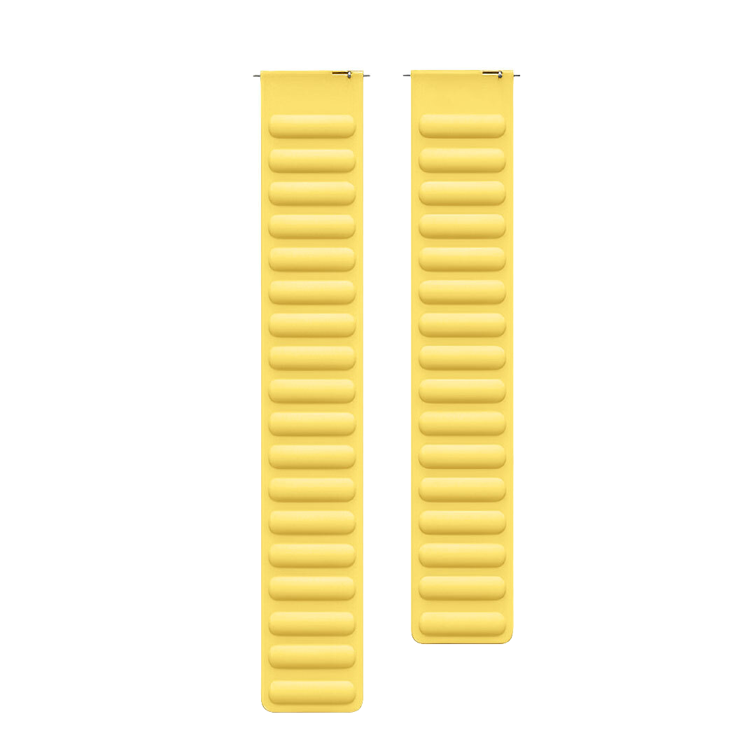Cinturino a maglie magnetiche giallo