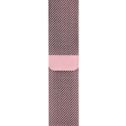 Cinturino a maglia milanese rosa