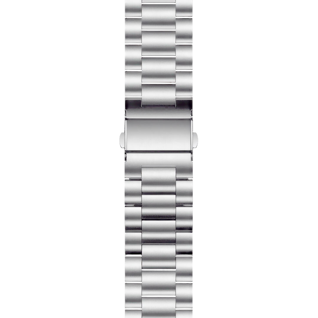 Bracciale a acciaio argento